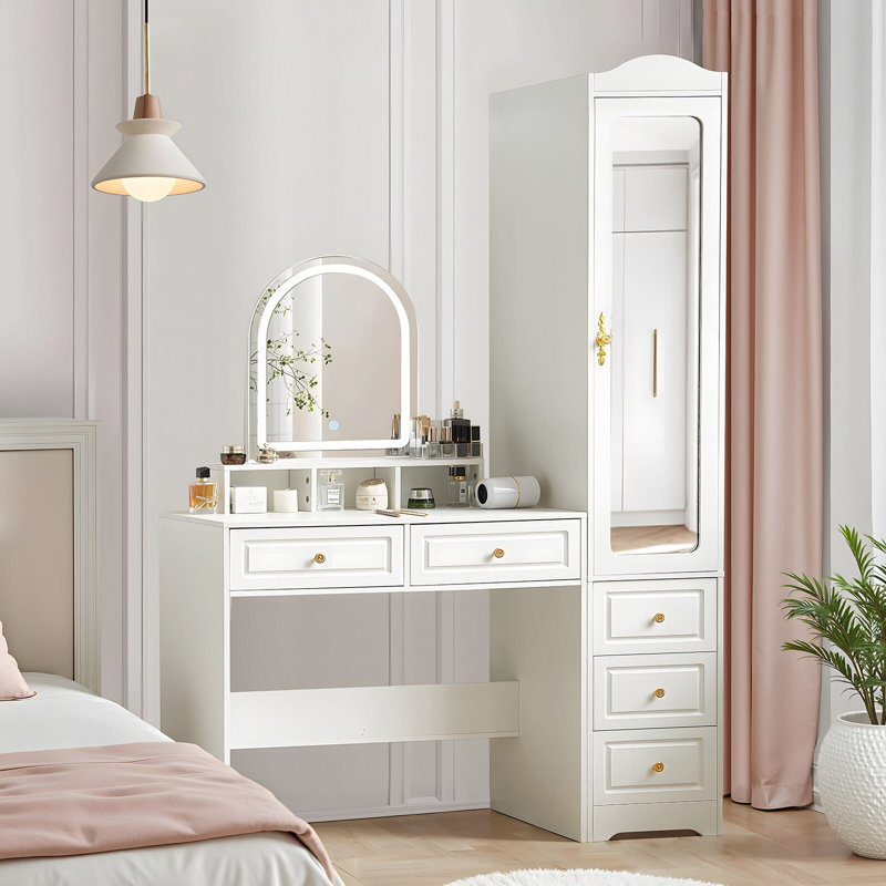 White dressing table wayfair sales